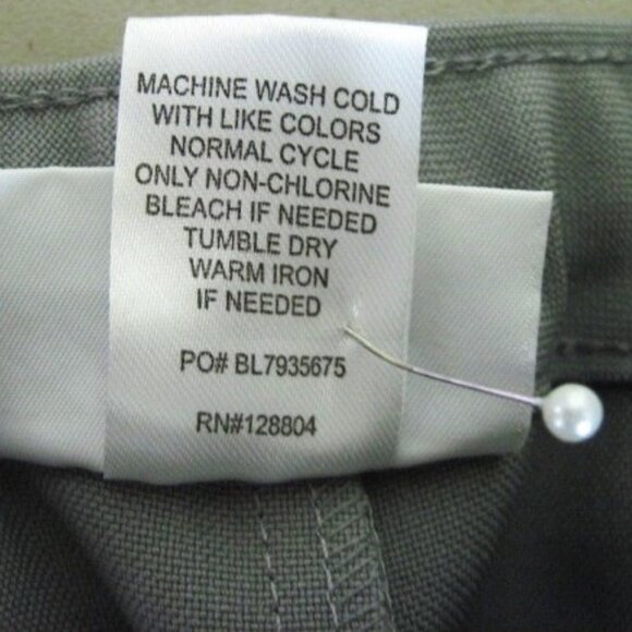 BEND OVER~Women's Capri~Size 6P~Gray~Pull-Ons~Elastic Waist~High Rise~NEW/W/Tag - Picture 6 of 8